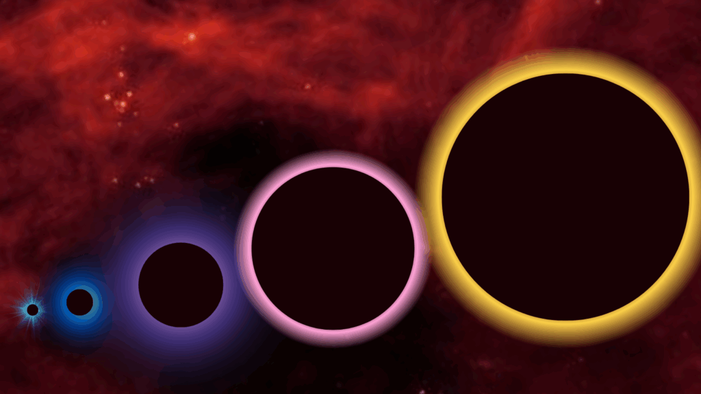 Tiny ‘primordial’ black holes created in the Big Bang may have rapidly grown to supermassive sizes