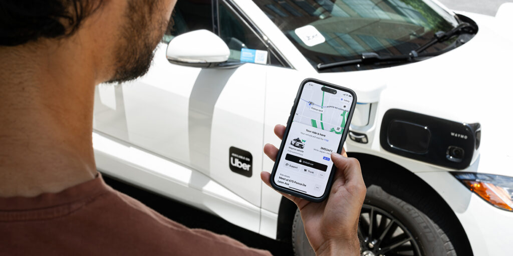 Your next Uber ride in Atlanta might be a self-driving Waymo