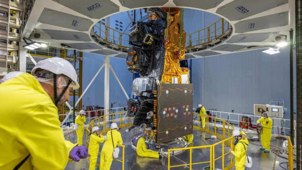 European weather satellite readied for launch on Ariane 6 rocket | Space photo of the day for Aug. 8, 2025