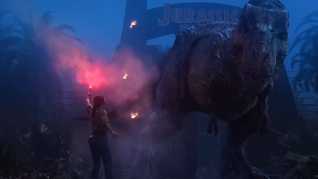 The wait for extended Jurassic Park: Survival gameplay continues, but here's a behind-the-scenes video