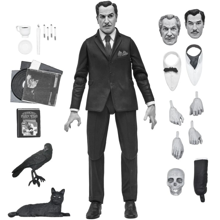 Vincent Price Goes Black-and-White for NECA Figure