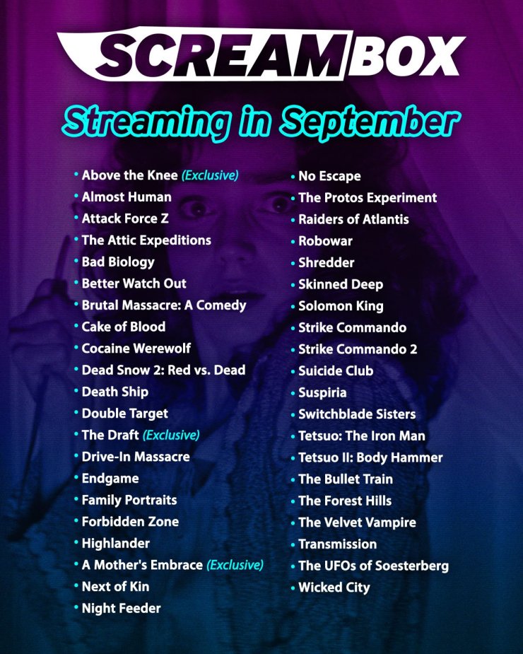 Screambox September Line-Up Includes ‘Suspiria,’ ‘Brutal Massacre,’ ‘The Forest Hills’