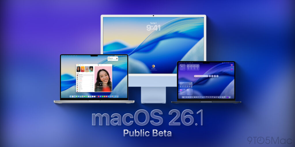 Apple rolls out macOS Tahoe 26.1 public beta 3