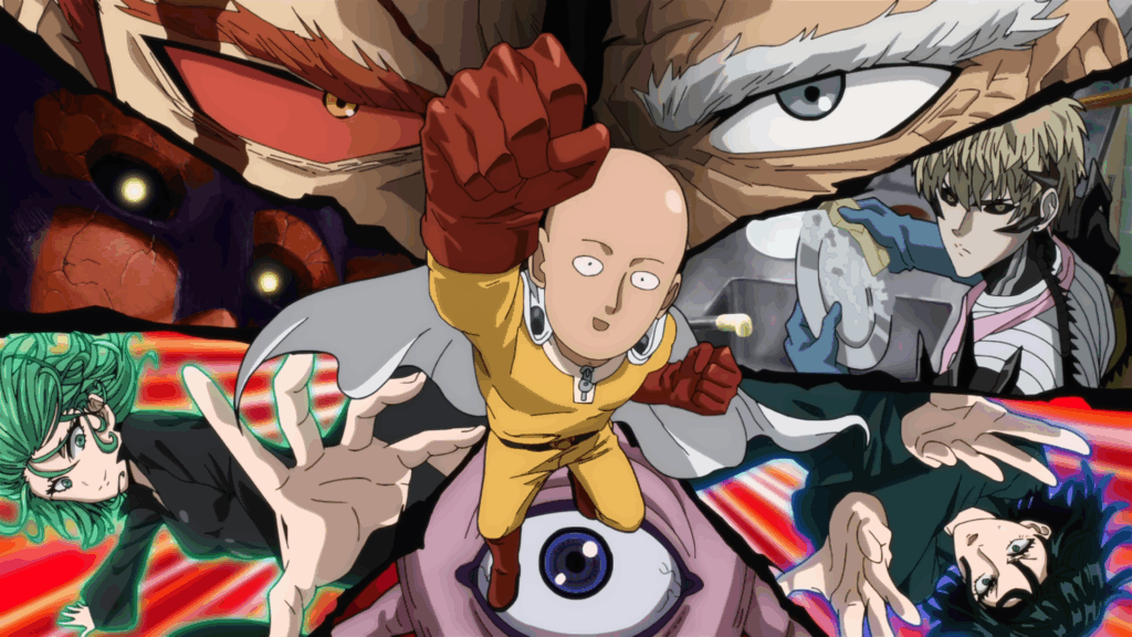 One-Punch Man Season 3 Anime Unleashes Hard-Hitting Creditless Opening and Ending Videos