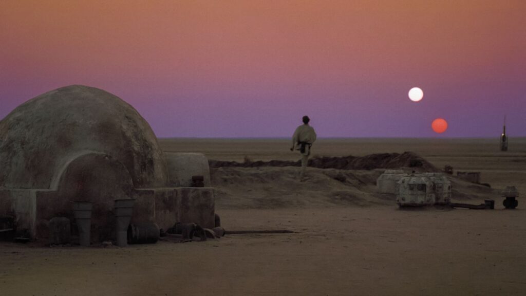 Scientists discover 3 Earth-size exoplanets that may have double sunsets — like Tatooine in Star Wars